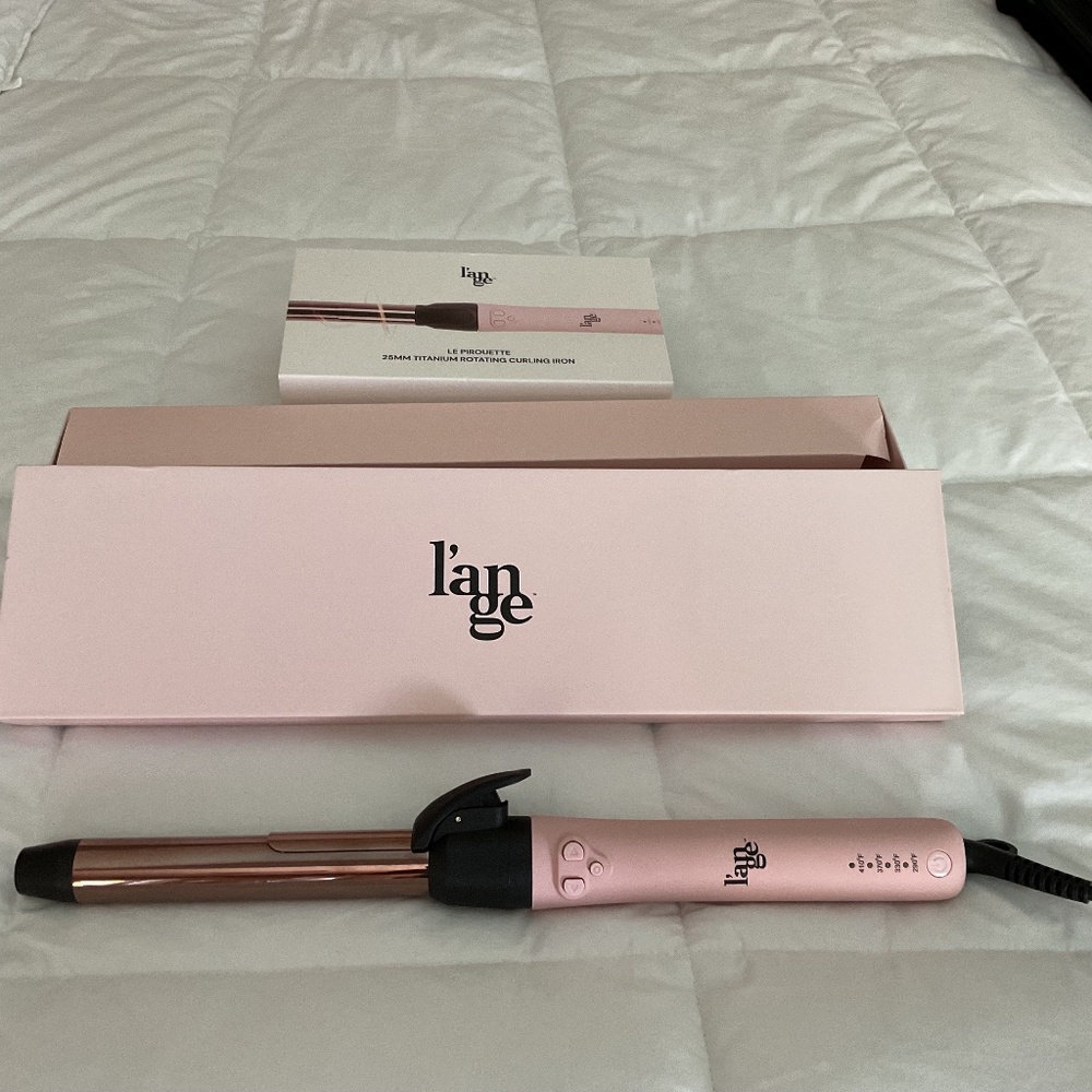 L’ANGE Hair Le Pirouette 25 MM Rotating Curling Iron
